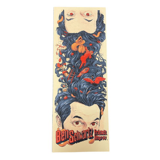 Ben Schwartz - Hair Poster - Not Signed