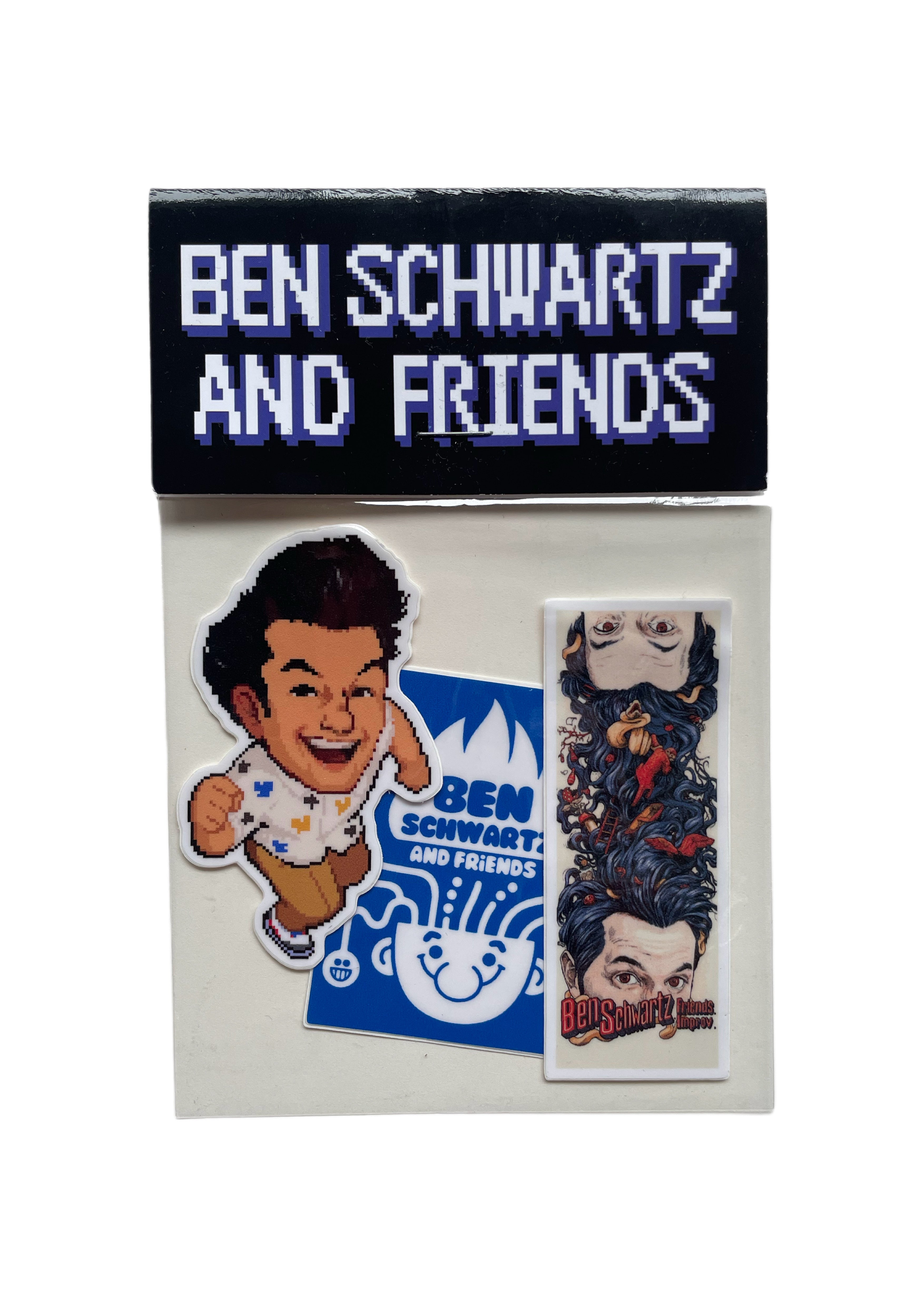 Sticker Pack – Ben Schwartz