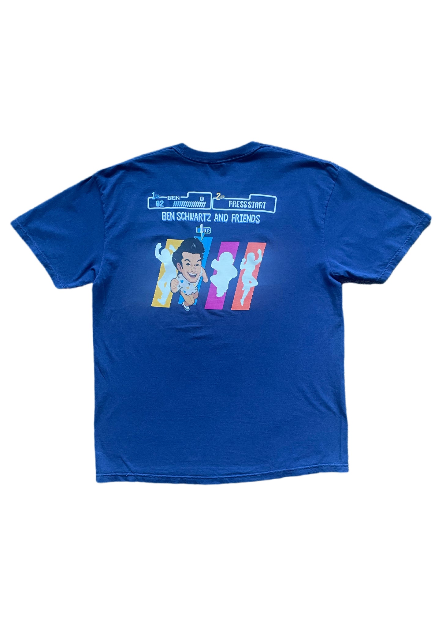 Blue Video Game Tee